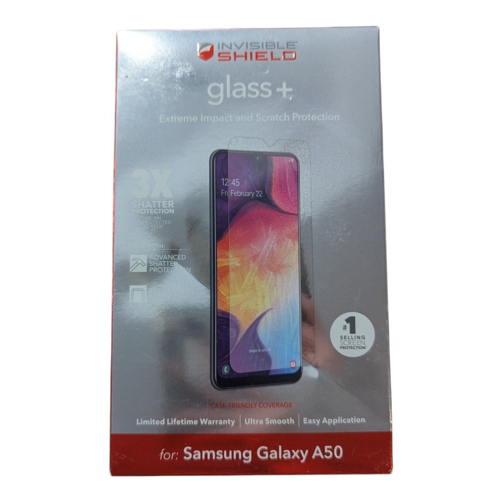 T2. Zagg Invisible Shield Screen Protector For Samsung Galaxy A50